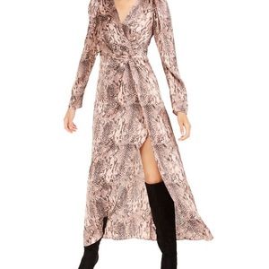 Becca Tilley x Bar iii Snakeskin Dress